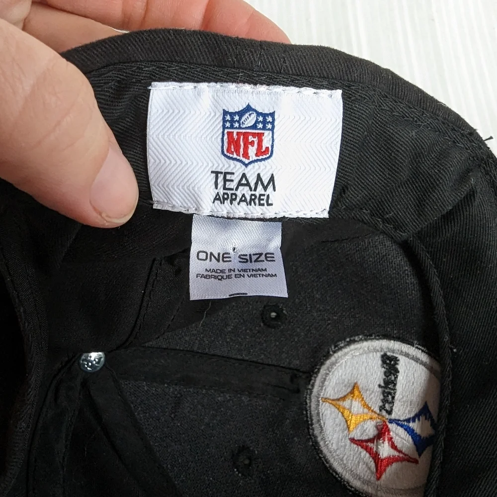 Steelers NFL team apparel ball hat bill cap